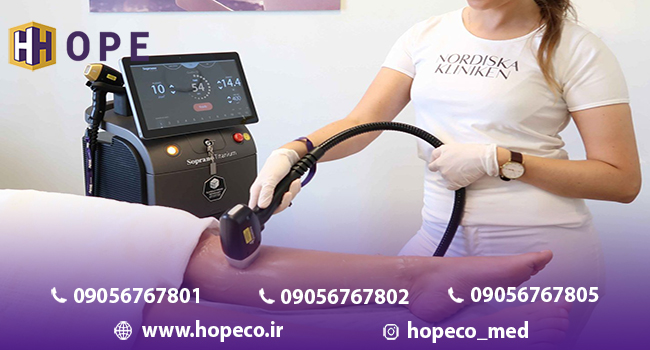 دستگاه های لیزر موهای زائد